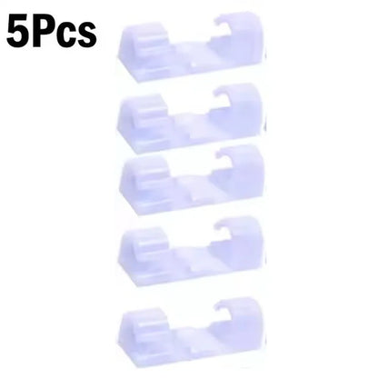 Cable Clips Organizer Drop Wire Holder Cord Management Self-Adhesive