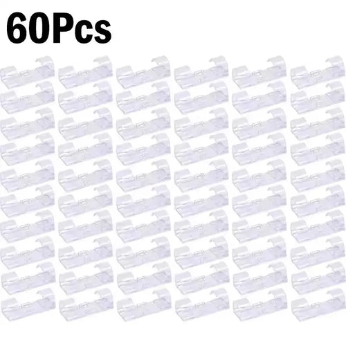 Cable Clips Organizer Drop Wire Holder Cord Management Self-Adhesive