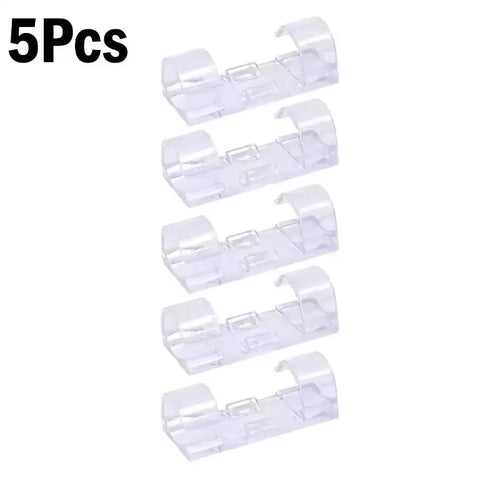Cable Clips Organizer Drop Wire Holder Cord Management Self-Adhesive