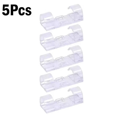 Cable Clips Organizer Drop Wire Holder Cord Management Self-Adhesive