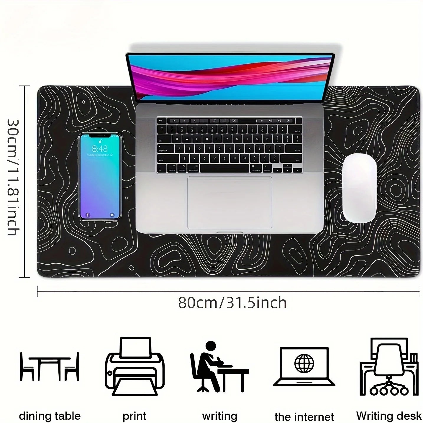 1PC Large Mouse Pads For Desk, Gaming Mouse Pad, Mouse Pad with
